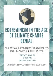 Ecofeminism Flyer