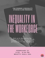 Workplace inequality flyer