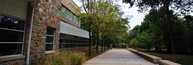 Outside view of the Fitness and Aquatics Center