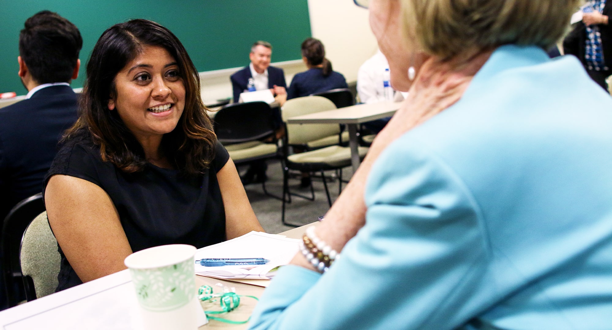 A Loyola networking event