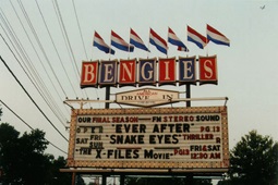 Bengies Drive-in Theatre Marquee Exterior