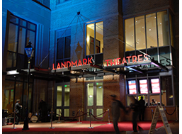 landmark theatre marquee exterior