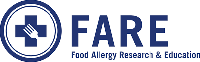 Text: 'F.A.R.E. Food Allergy Research & Education'