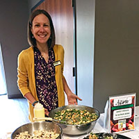 Alicia, Loyola Dining's corporate dietician