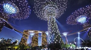 Singapore tree domes.