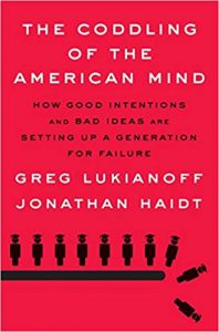 The Coddling of the American Mind book cover
