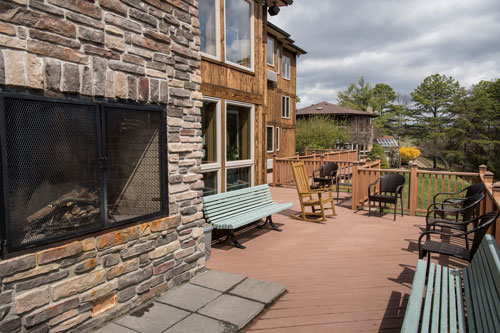 Patio in Meadow Lodge