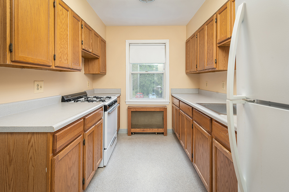 Lange Court apartment kitchen