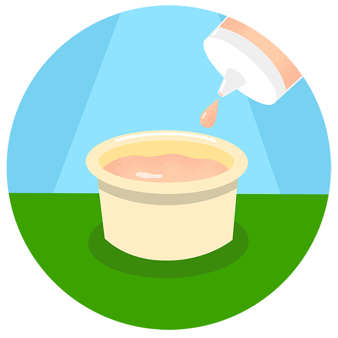 Illustration of chipotle mayo