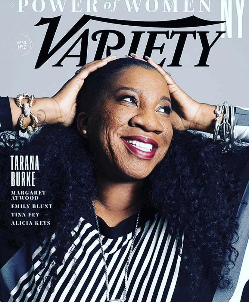 Variety Magazine cover of Tarana Burke