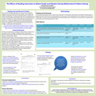 Enlarged poster image: The Effects of Reading Instruction on Below Grade Level Readers During Mathematical Problem-Solving