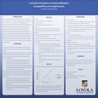 poster image: 'Counselor Perceptions of Sexual Offenders: Changeability and Dangerousness'