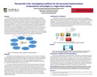 Poster image: Placing Faith in Ely: Investigating Conditions for the Successful Implementation of Educational Technologies in a High School Setting