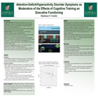 Enlarged poster image: Attention-Deficit/Hyperactivity Disorder Symptoms as Moderators of the Effects of Cognitive Training on Executive Functioning