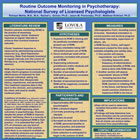 Enlarged poster image: Routine Outcome Monitoring in Psychotherapy