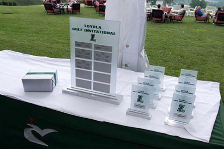Golf invitational trophies