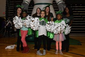 Cheerleaders and Fans