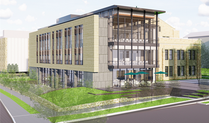 A rendering of the future Fernandez Center for Innovative and Collaborative Learning