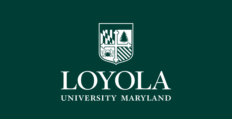 Loyola logo optimized for green and dark backgrounds