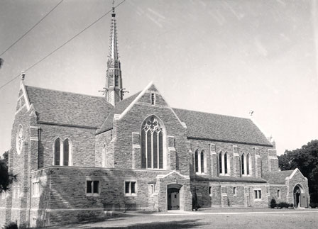 Alumni Memorial Chapel and Cohn Hall 