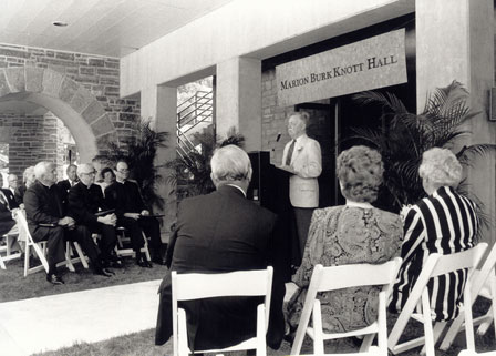 Knott Hall in 1989