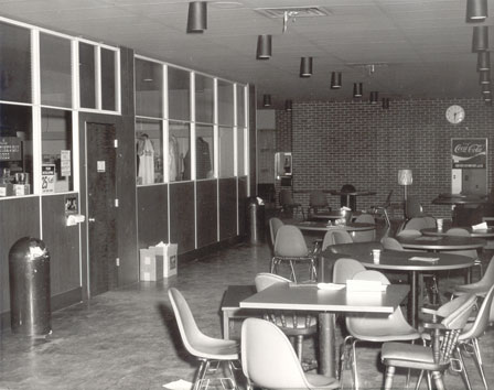 Andrew White Student Center Bookstore in the 1980s