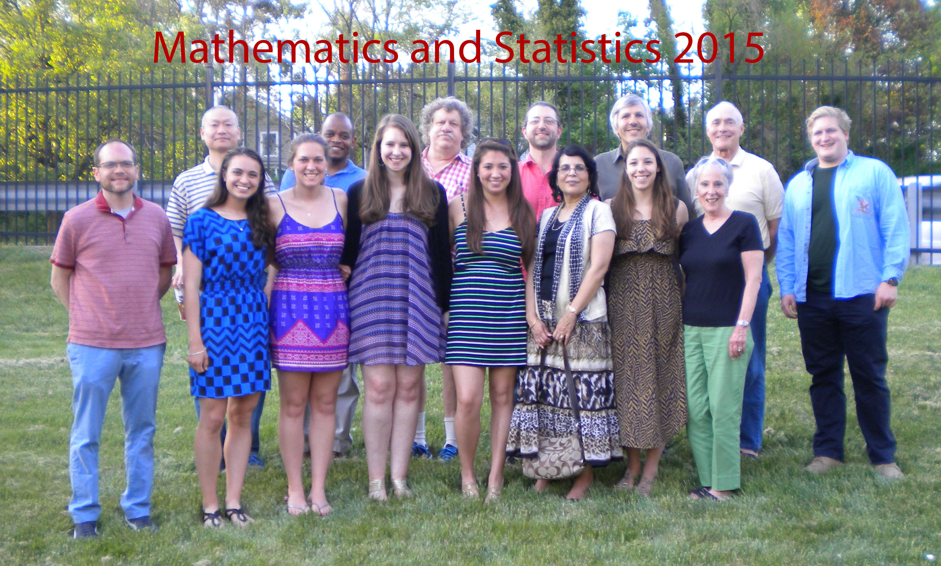 Math and Statistics - 2015