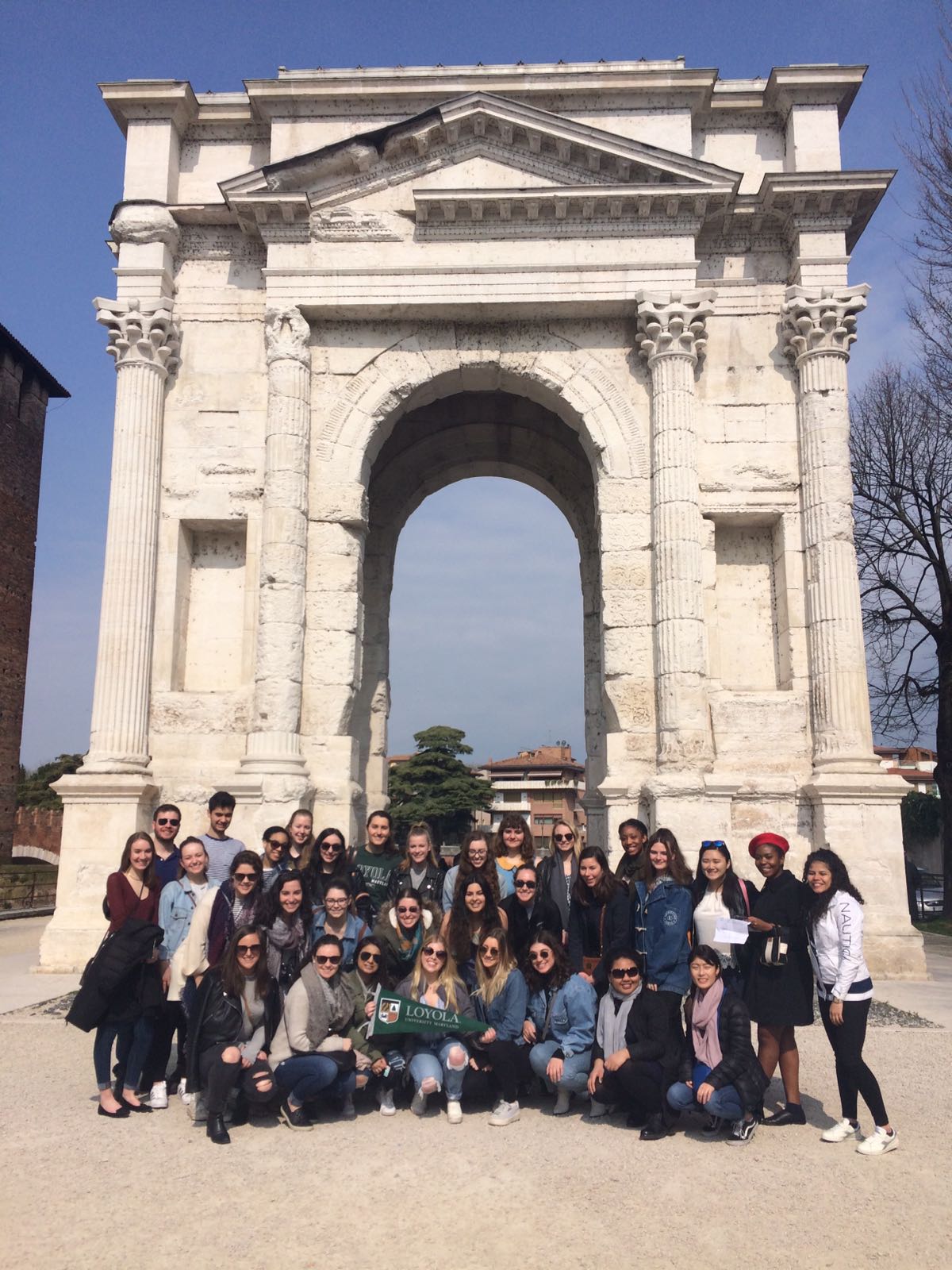 Loyola Newcastle Students on Trip