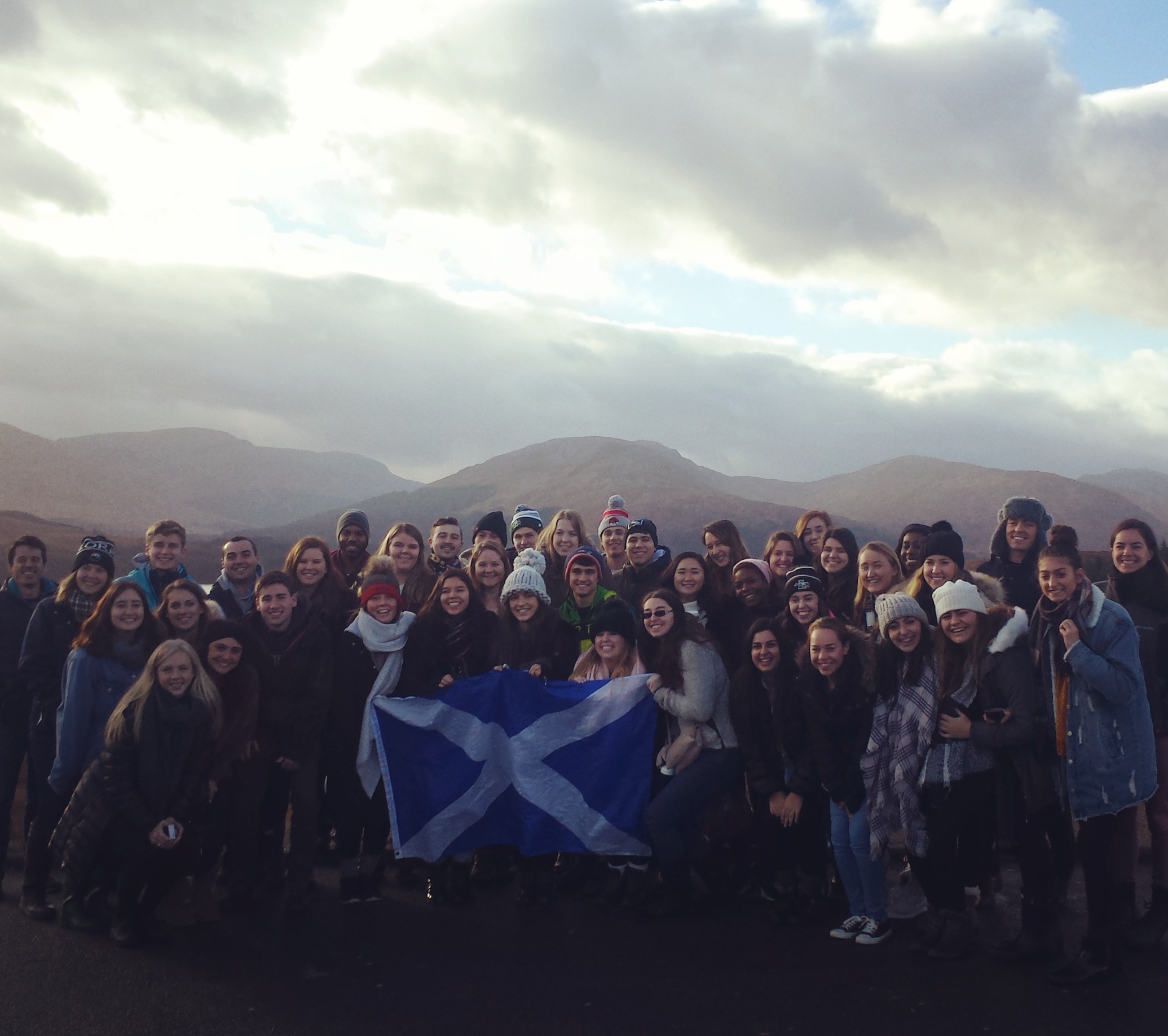 Loyola Students Scotland