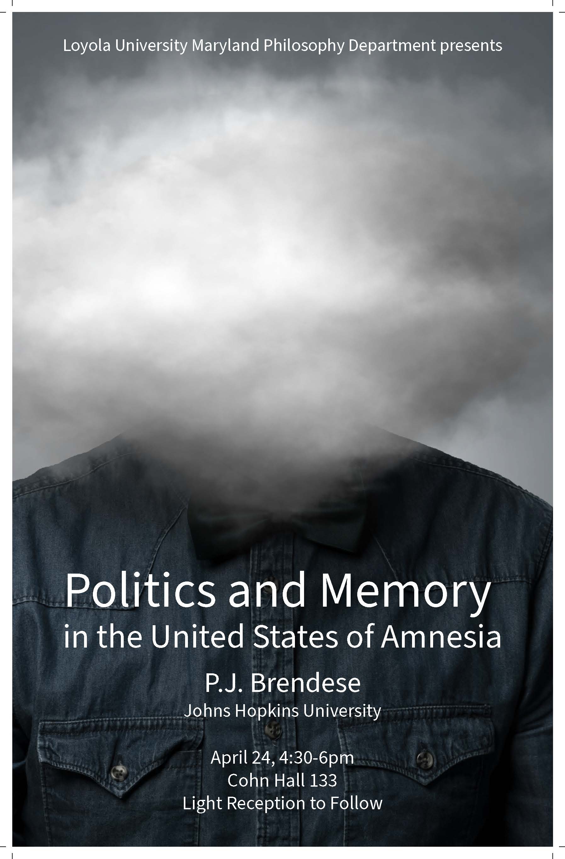 Politics and Memory in the United States of Amnesia Flyer