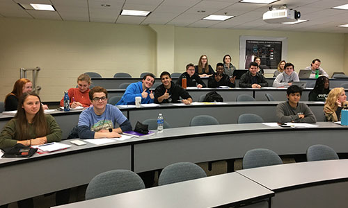 Physics lecture room