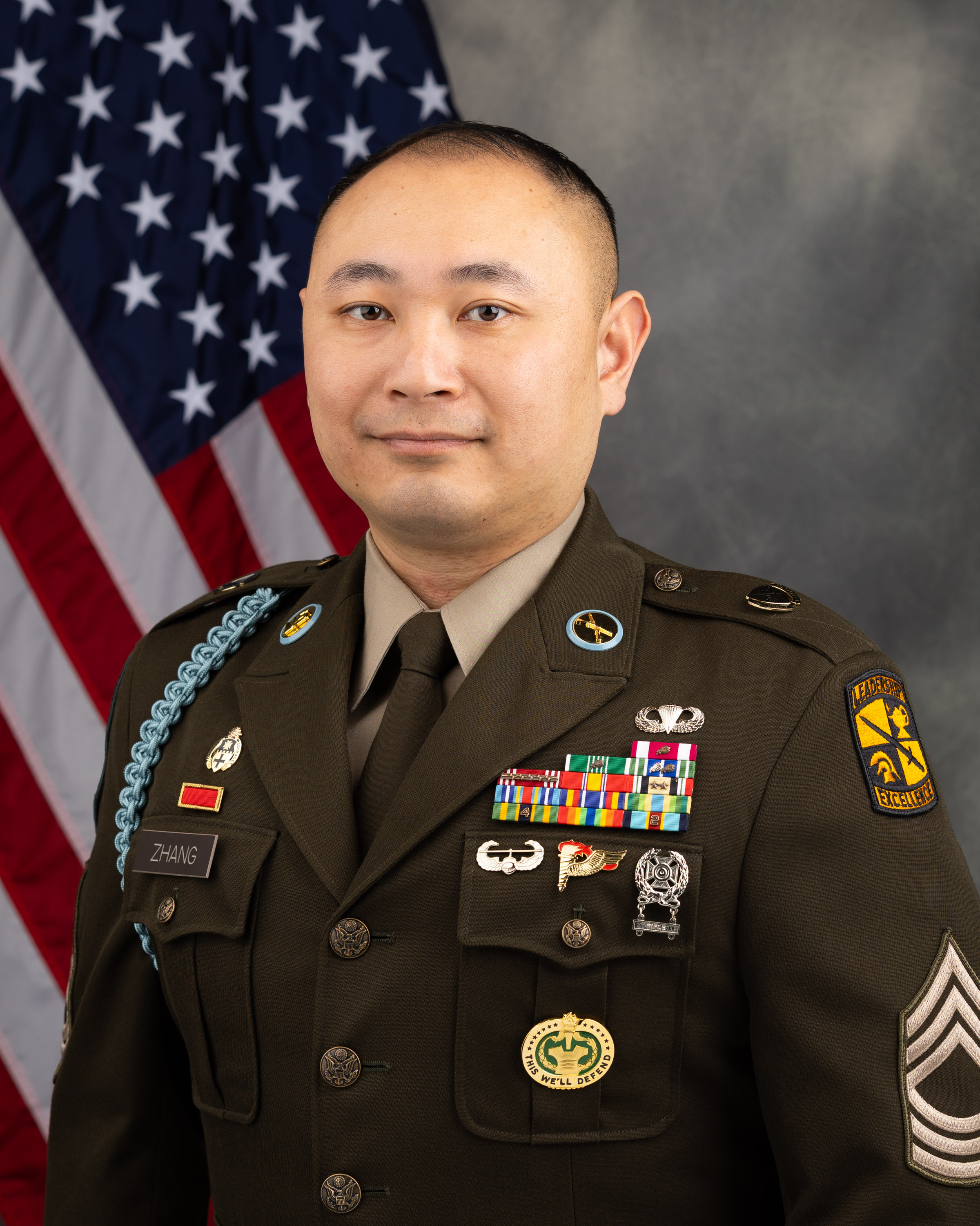 Master Sergeant Gene Zhang
