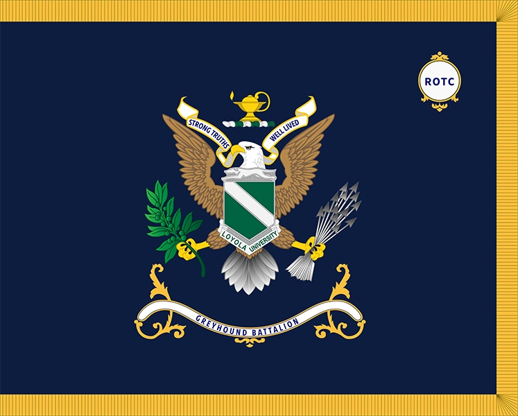 Loyola University Maryland and Towson University ROTC Logo