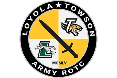 Loyola University Maryland and Towson University ROTC Logo