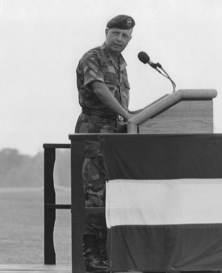 LTG(Ret) Spigelmire Giving Speech