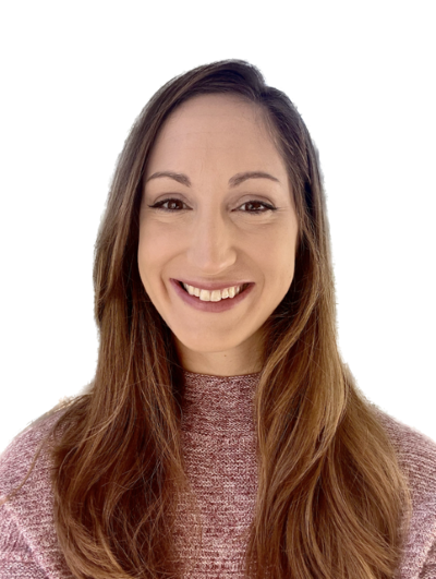 Brittany Boandl in front of a white background