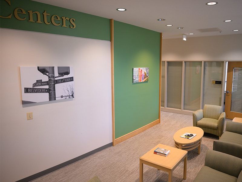 Loyola Clinical Centers hallway
