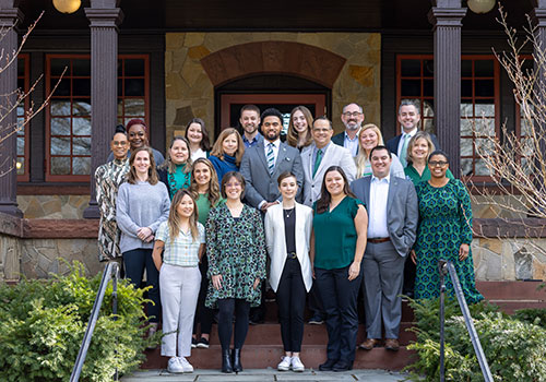 The Loyola University Maryland admissions staff 