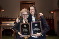 amy wolfson, left; marianna carlucci, right