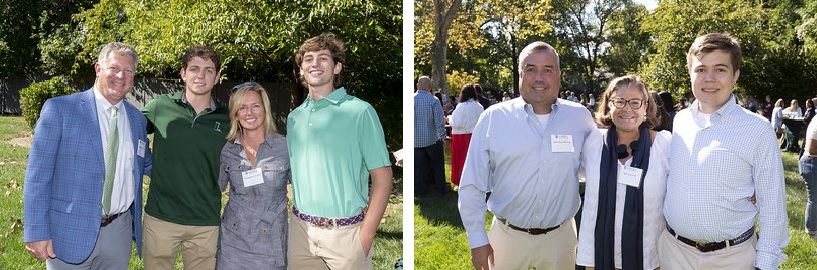 Collage of children and parents