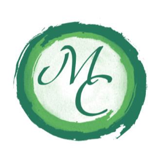 Green circle with MC in the center