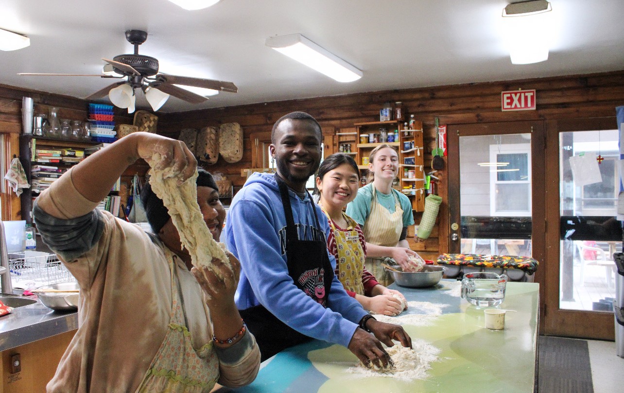 Students at Bethlehem Farms