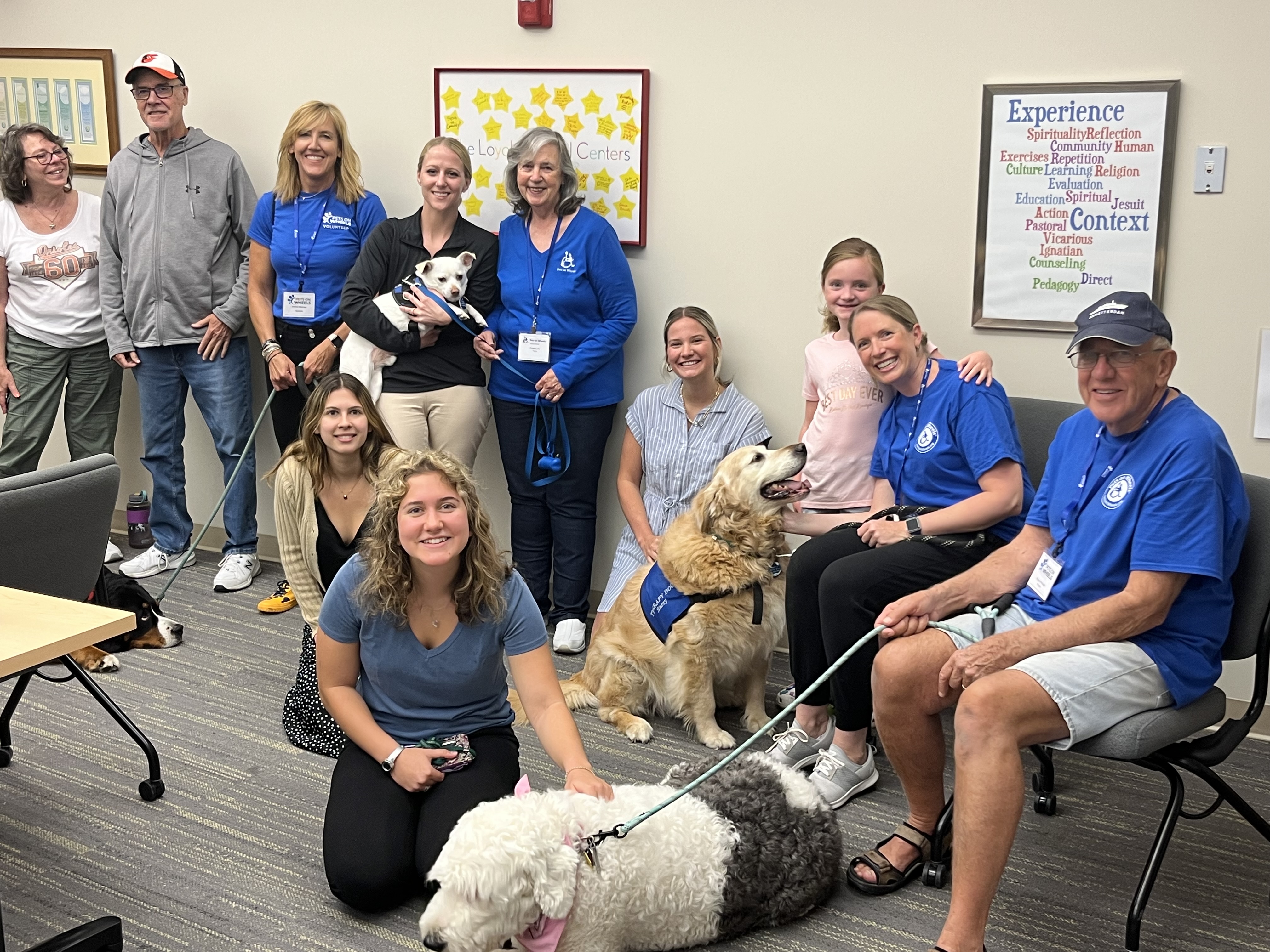 PPA group during Pets on Wheels visit Summer 2023