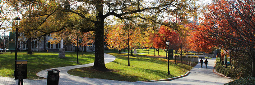 Fall foliage on the Quad