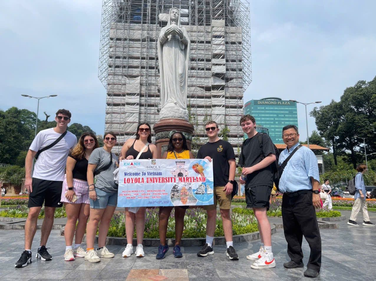 A group of people posing for a photo