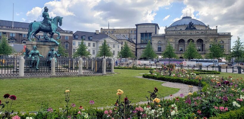 Garden in Denmark.