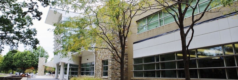 Loyola's Fitness and Aquatics Center building