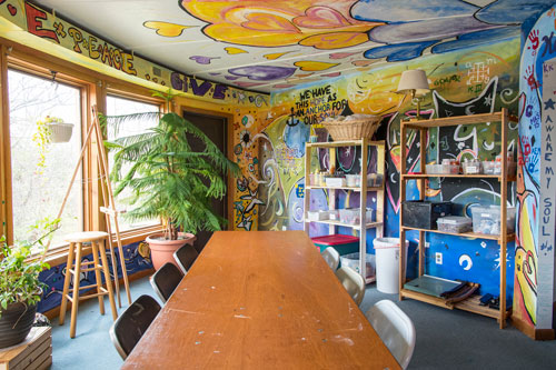 South Round art room