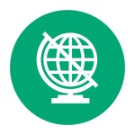 Model globe icon