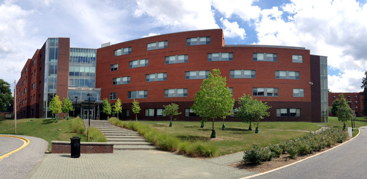 A photograph of Thea Bowman Residence Hall